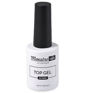 Топ без липкого слоя Maestro nails Top gel - 15 ml