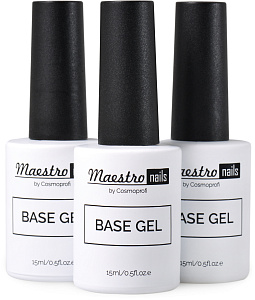Базовый гель Maestro nails Base gel - 15 ml